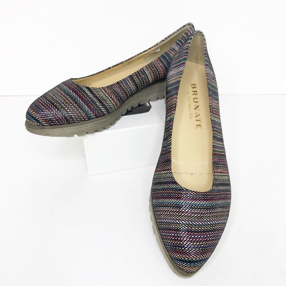 Brunate multicolored, wedge shoe - Picture 2 of 11